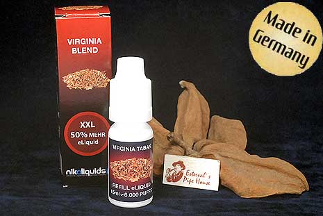 Niko Liquids E-Zigarette "Rot" Virginia Blend 15ml